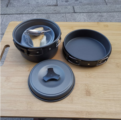 Compact Camping Cookware Set — Cook Easily Outdoors