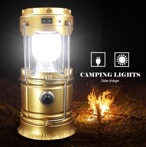 Solar LED Camping Lantern for Bright Outdoor Adventures