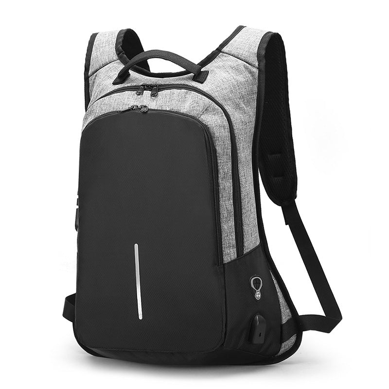 Anti-Theft Backpack with Hidden Pockets for Secure Travel