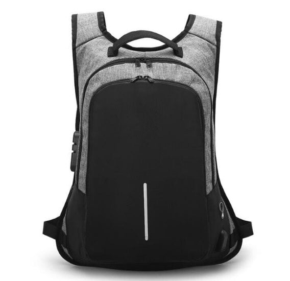 Anti-Theft Backpack with Hidden Pockets for Secure Travel