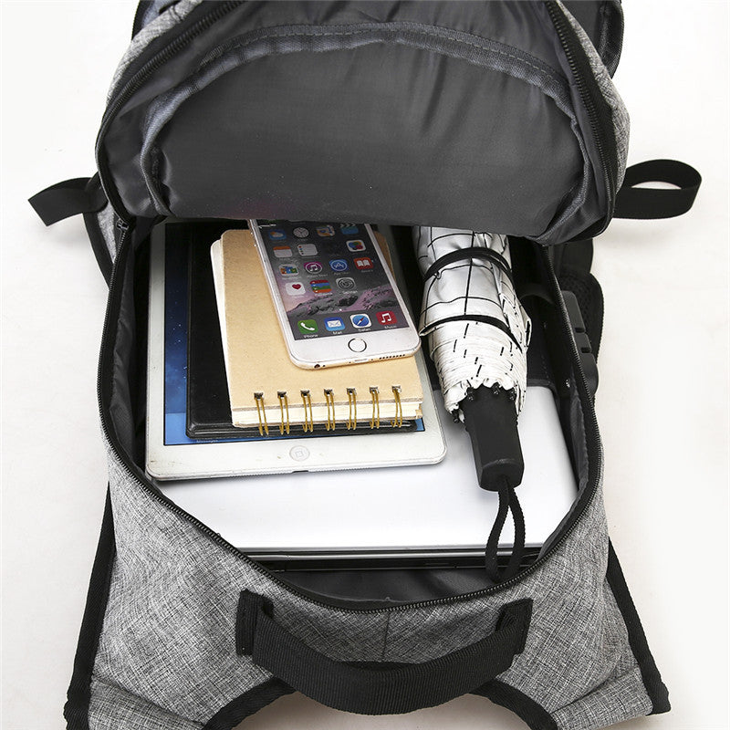 Anti-Theft Backpack with Hidden Pockets for Secure Travel