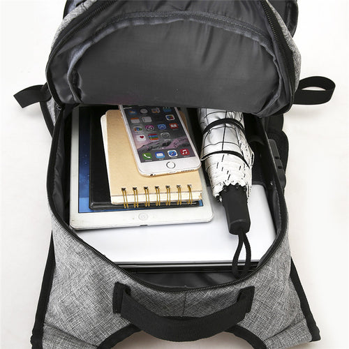 Anti-Theft Backpack with Hidden Pockets for Secure Travel