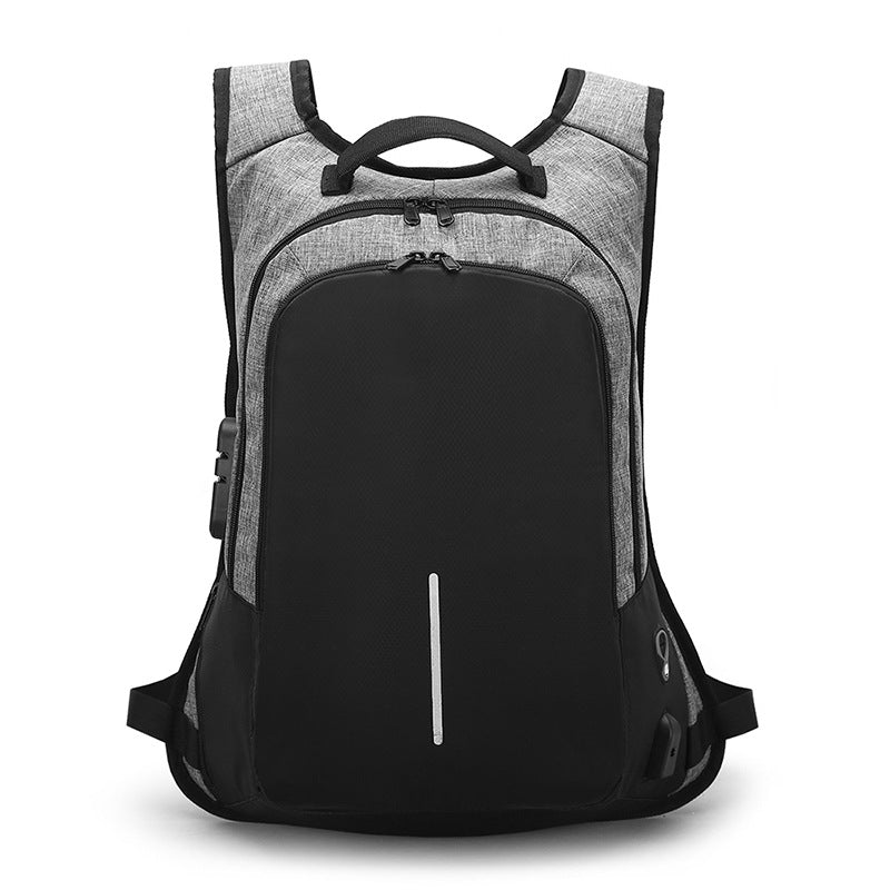 Anti-Theft Backpack with Hidden Pockets for Secure Travel