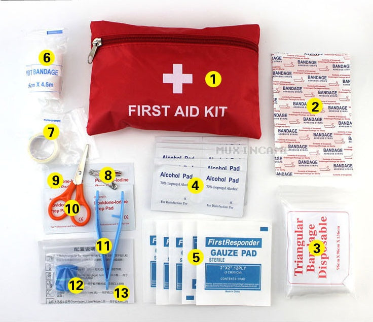 Peace‑of‑Mind Outdoor First Aid Kit - Be Ready Anywhere
