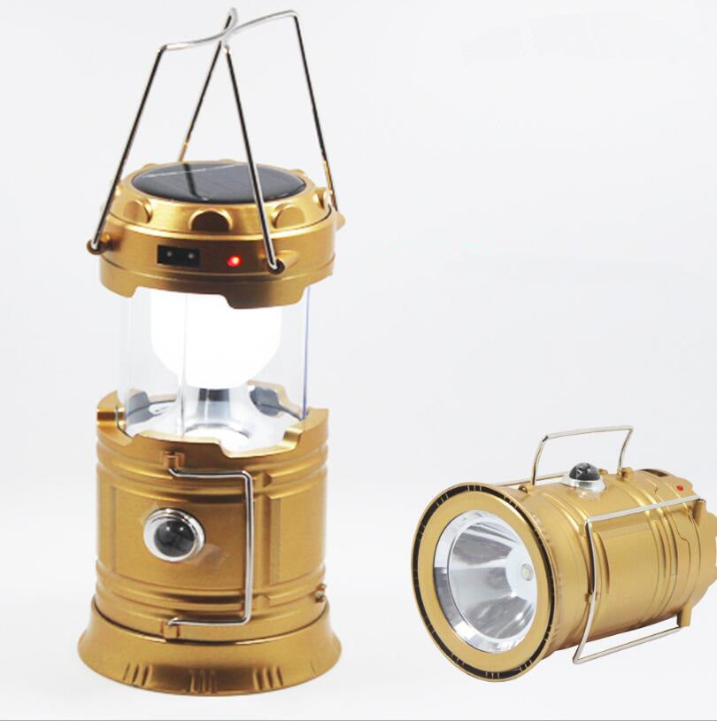 Solar LED Camping Lantern for Bright Outdoor Adventures