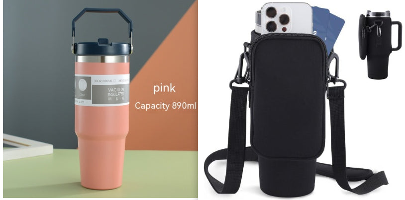 Hydration Made Easy: Portable Stainless Steel Travel Bottle Anywhere