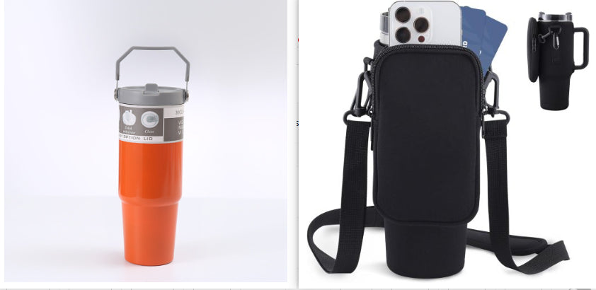 Hydration Made Easy: Portable Stainless Steel Travel Bottle Anywhere
