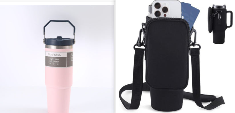 Hydration Made Easy: Portable Stainless Steel Travel Bottle Anywhere