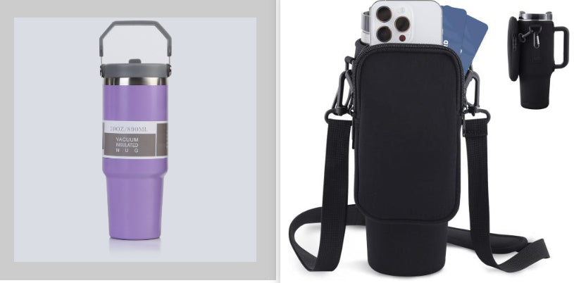 Hydration Made Easy: Portable Stainless Steel Travel Bottle Anywhere
