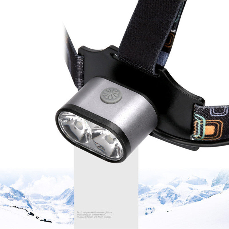 Hands-Free USB Rechargeable LED Headlamp for Confident Night Adventures
